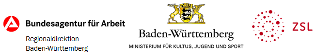 Logoleiste: Bundesagentur für Arbeit Regionaldirektion Baden-Württemberg | Baden-Württemberg | ZSL