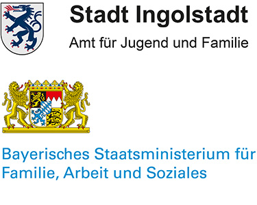Logo Amt für Jugend und Familie Ingolstadt und StMAS