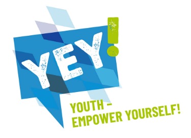 YEY - Logo - Dachmarke der bayerischen Projekte: HEROES, habadEhre und W3