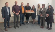 10-Jahres-Feier 2021 Gruppenbild von Schweinfurter Mitarbeiter